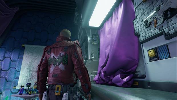 Marvel's Guardians of the Galaxy - Capítulo 1: foto de Thanos en el cuarto de Gamora