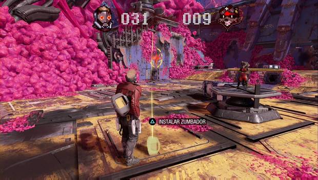 Marvel's Guardians of the Galaxy - Capítulo 1: punto donde instalar el zumbador