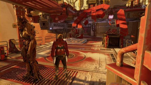 Marvel's Guardians of the Galaxy - Capítulo 12: plataforma de Groot