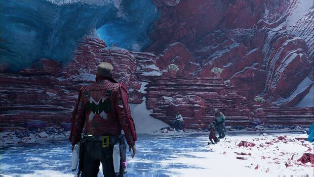 Marvel's Guardians of the Galaxy - Atuendos de Drax: ubicación del contenedor con el traje Monje katatiano en el Capítulo 13