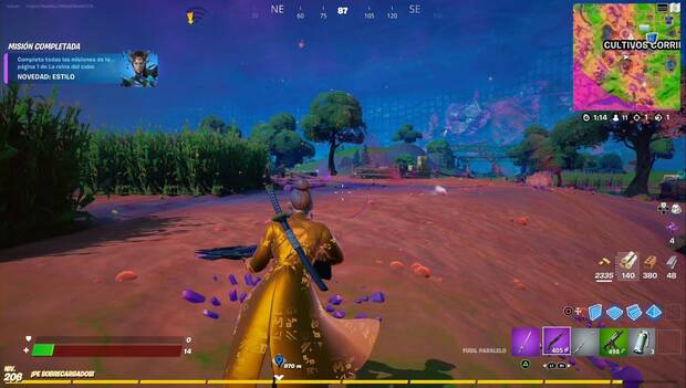 Fortnite - La reina del cubo: misiones completadas