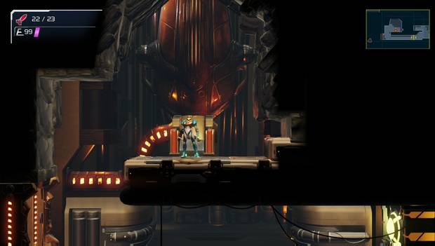 Metroid Dread - Artarias: máquina de control del combustible térmico