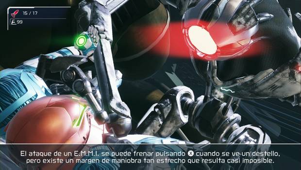 Metroid Dread - Artarias: tutorial de E.M.M.I.