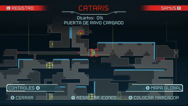 Metroid Dread - Cataris: ruta por la que avanzar