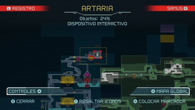 Metroid Dread - La Morfosfera: botón de desvío de combustible