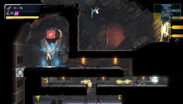 Metroid Dread - Tanques de misiles: ubicación del séptimo tanque de misiles en Cataris
