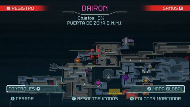 Metroid Dread - La morfosfera bomba: salida de la zona EMMI