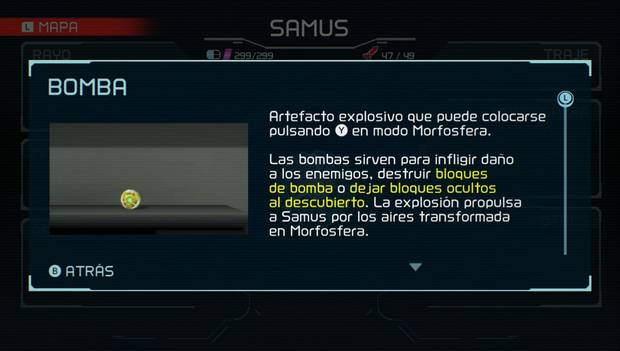 Metroid Dread - La morfosfera bomba: tutorial de la morfosfera bomba
