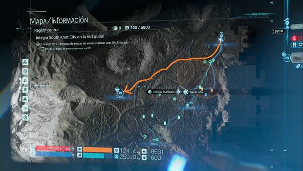 Death Stranding - Episodio 3 Fragile: ruta recomendada