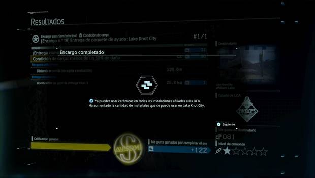 Death Stranding - Episodio 3 Fragile: material cerámica