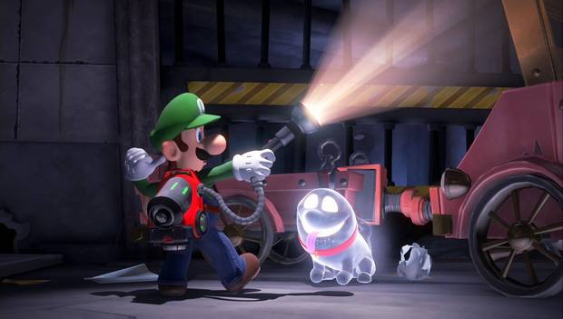 Luigi's Mansion 3 - Garaje y Planta baja: Luigi recupera su aspiradora
