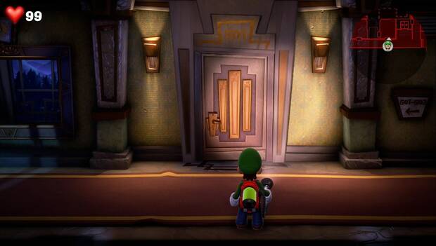 Luigi's Mansion 3 - Puerta oculta de la habitación 501