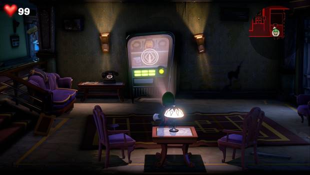 Luigi's Mansion 3 - Suites VIP: Máquina expendedora
