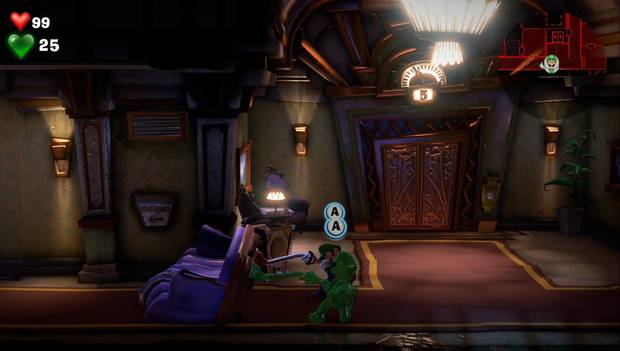 Luigi's Mansion 3 - Suites VIP: Luigi y Gomiluigi tiran a la vez