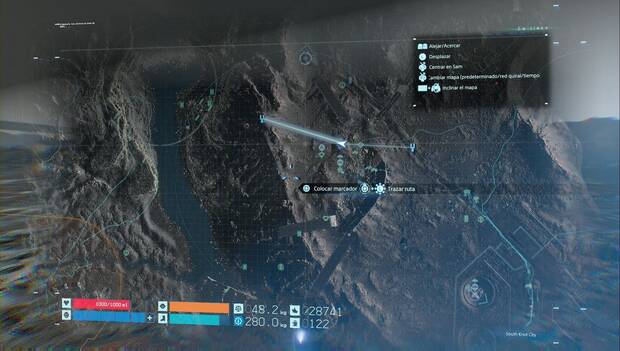 Death Stranding - Episodio 5 Mama: tirolina fuera del laboratorio de Mama