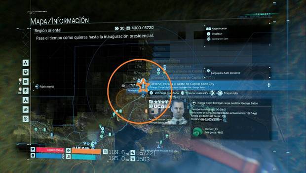 Death Stranding - Terminales: Parada al oeste de Capital Knot City