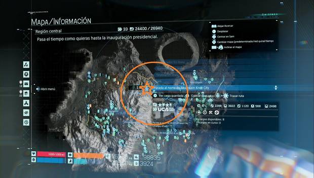 Death Stranding - Terminales: Parada al norte de Mountain Knot City