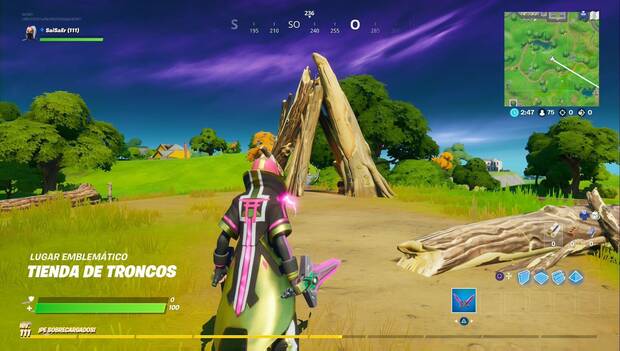 Fortnite Battle Royale - Tienda de troncos