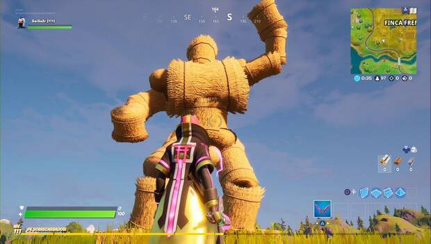 Fortnite Battle Royale - Hombre de mimbre