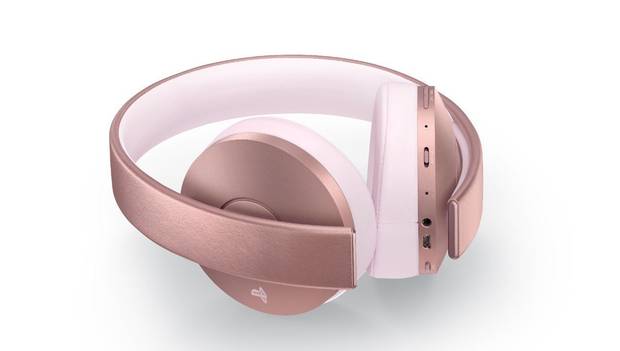 Ya a la venta Wireless Headset Gold, edicin Rose Gold, para PS4 Imagen 2