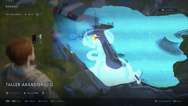 SW Jedi Fallen Order - Cofres de bogano: cofre 14