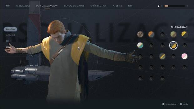 Star Wars Jedi Fallen Order - Poncho: El guardián