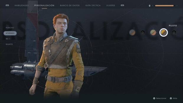 star wars jedi fallen order - atuendo: Piloto