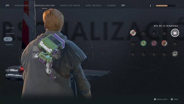 star wars jedi fallen order - skins de bd1: día de la dianoga