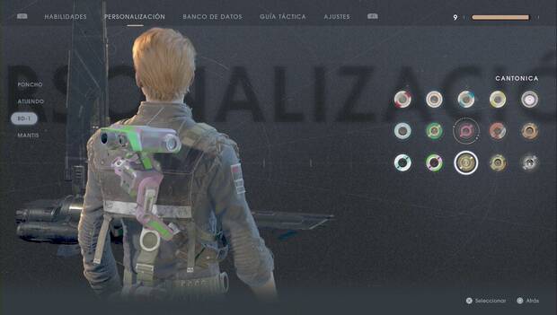 star wars jedi fallen order - skins de bd1: cantonica