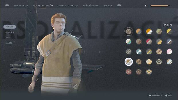 sw jedi fallen order - ponchos: sarape