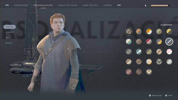 sw jedi fallen order - ponchos: carbono