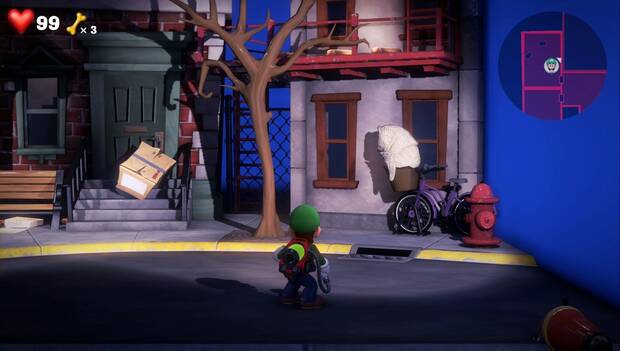 Luigi's Mansion 3 - Escondite de la joya blanca en la octava planta