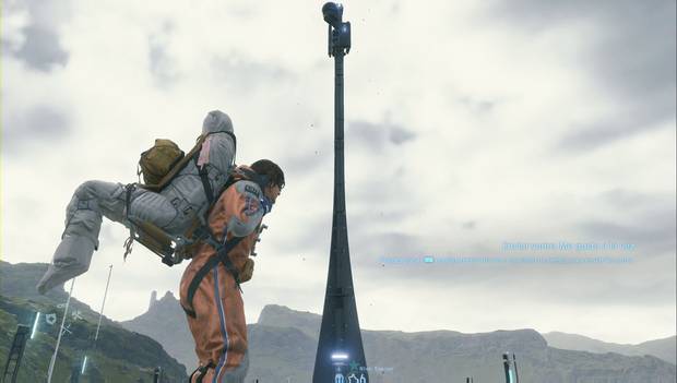 Death Stranding - Episodio 1 Bridget: torre vigía cerca de Bridges