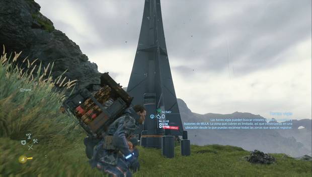Death Stranding - Episodio 2 Amelie: Sam construye una torre vigía