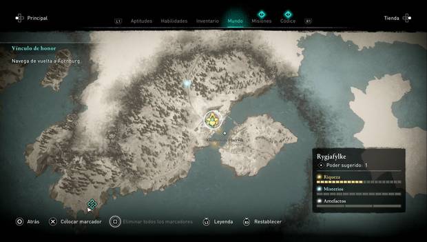 AC Valhalla - Cofres de equipo: Arco recurvo