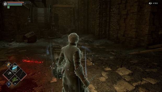 Demon's Souls - Instalaciones de forjado: zona de la piedra fundida