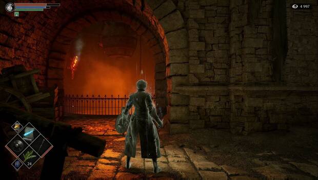 Demon's Souls - Instalaciones de forjado: habitación del fuego