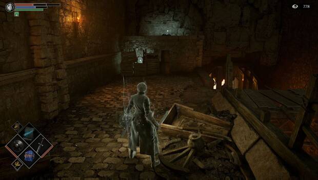 Demon's Souls - Instalaciones de forjado: ubicación del escudo de acero