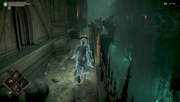 Demon's Souls Remake - Torre de Latria: pasarela en lo alto de la torre