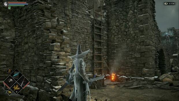 Demon's Souls Remake - Límite de la isla: escalera de mano