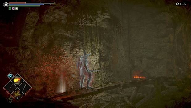 Demon's Souls Remake - escalera al arma Istarelle
