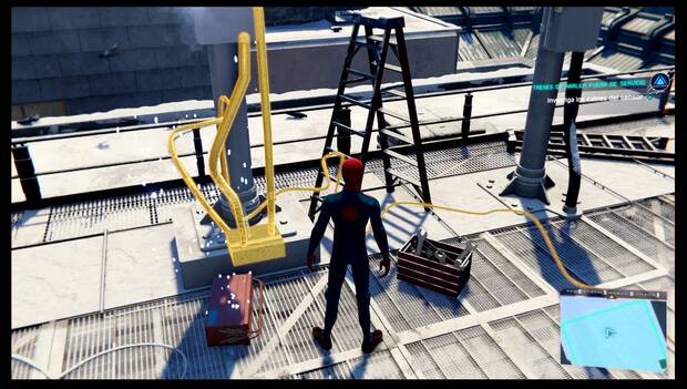 Spider-Man: Miles Morales - Trenes de Harlem fuera de servicio: recorrido de los cables
