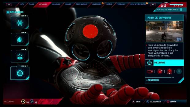 Spider-Man: Miles Morales - Artilugios: Pozo de gravedad