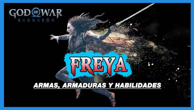 God of War Ragnarok - Portada de la sección de Freya