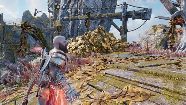 God of War Ragnarok - El peso de las cadenas: montón de oro en el camino