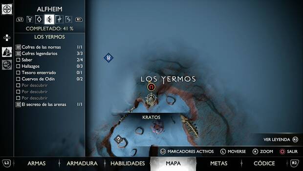 God of War Ragnarok - Objetos de Saber en Los Yermos: El propósito de la torre