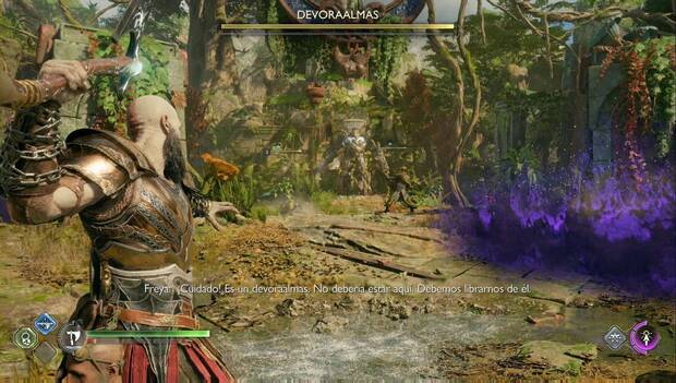 God of War Ragnarok - La paz perdida de Freya: Devoraalmas y ladrones