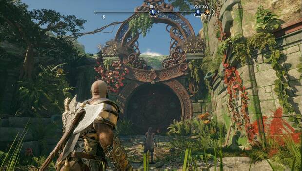 God of War Ragnarok - La paz perdida de Freya: puerta por la que buscar lo que falta de la runa