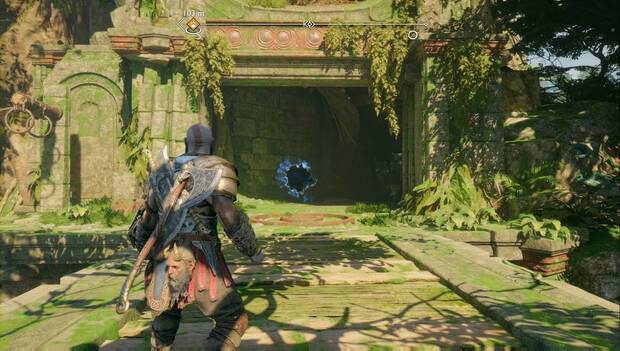 God of War Ragnarok - Grietas de Yggdrasil en Delta del río: ubcación de la grieta