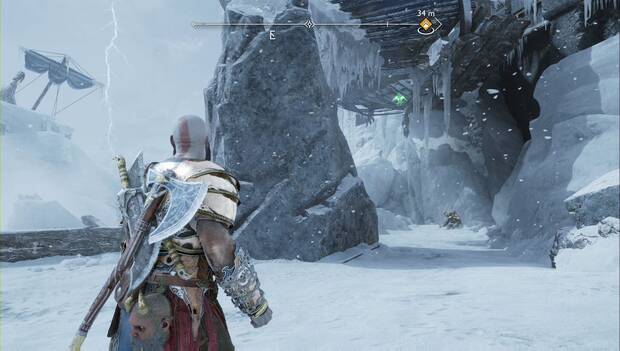 God of War Ragnarok - Cuervo de Odín #1 en El puesto de avanada abandonado